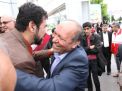 گزارش تصویری از استقبال دانشگاهیان و مردم شاهرود  از پروفسور علی اکبر جلالی  در دانشگاه صنعتی شاهرود